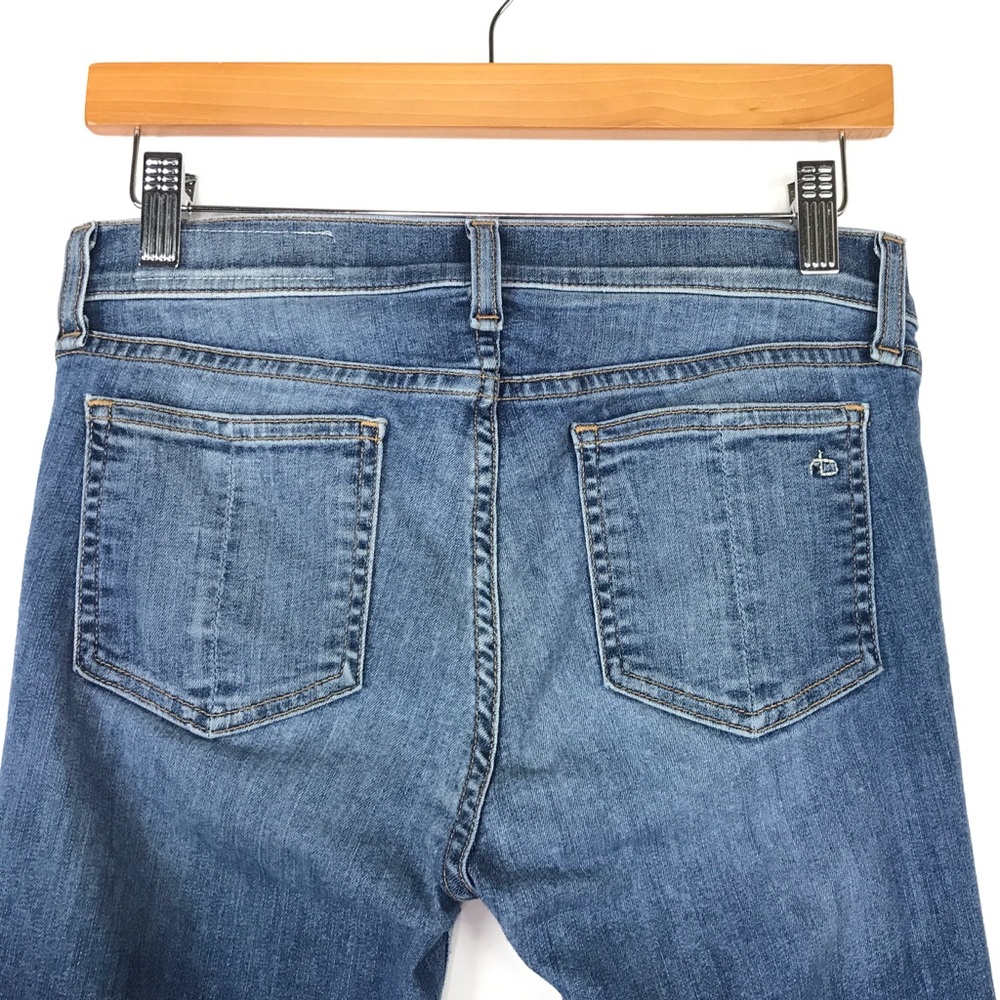 Rag And Bone Jeans Size 27 Skinny Ankle Cropped - Picture 4 of 8